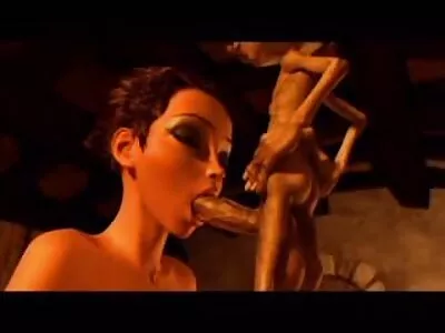 诱人的小妞蒂娜·凯和一个英俊的男人在一起